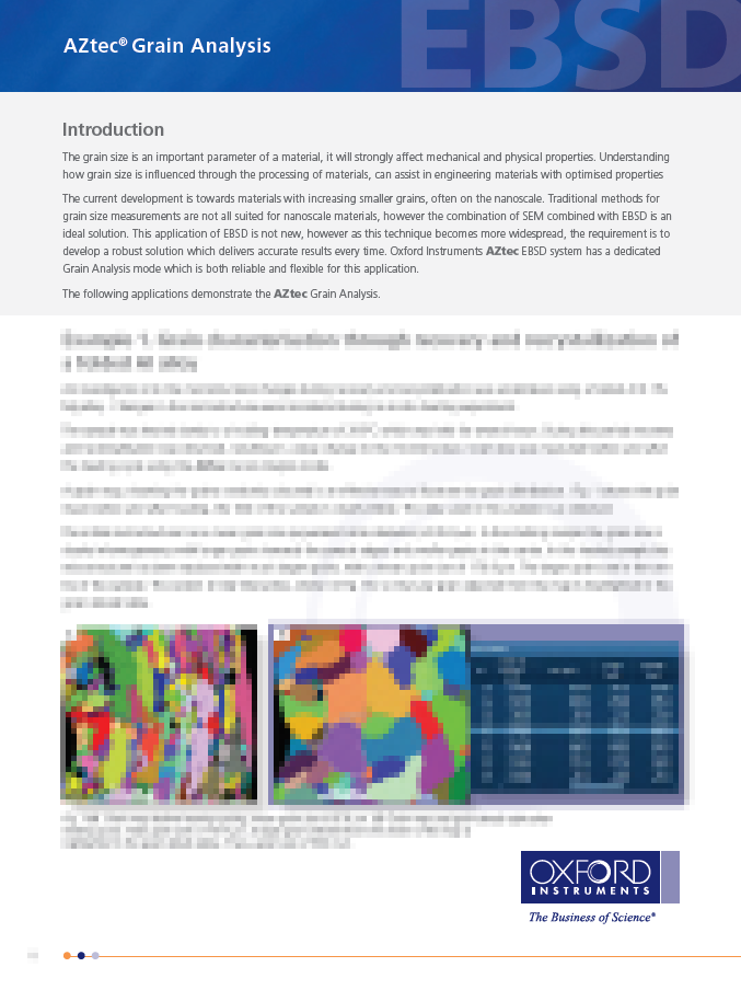 AZtec Grain Analysis