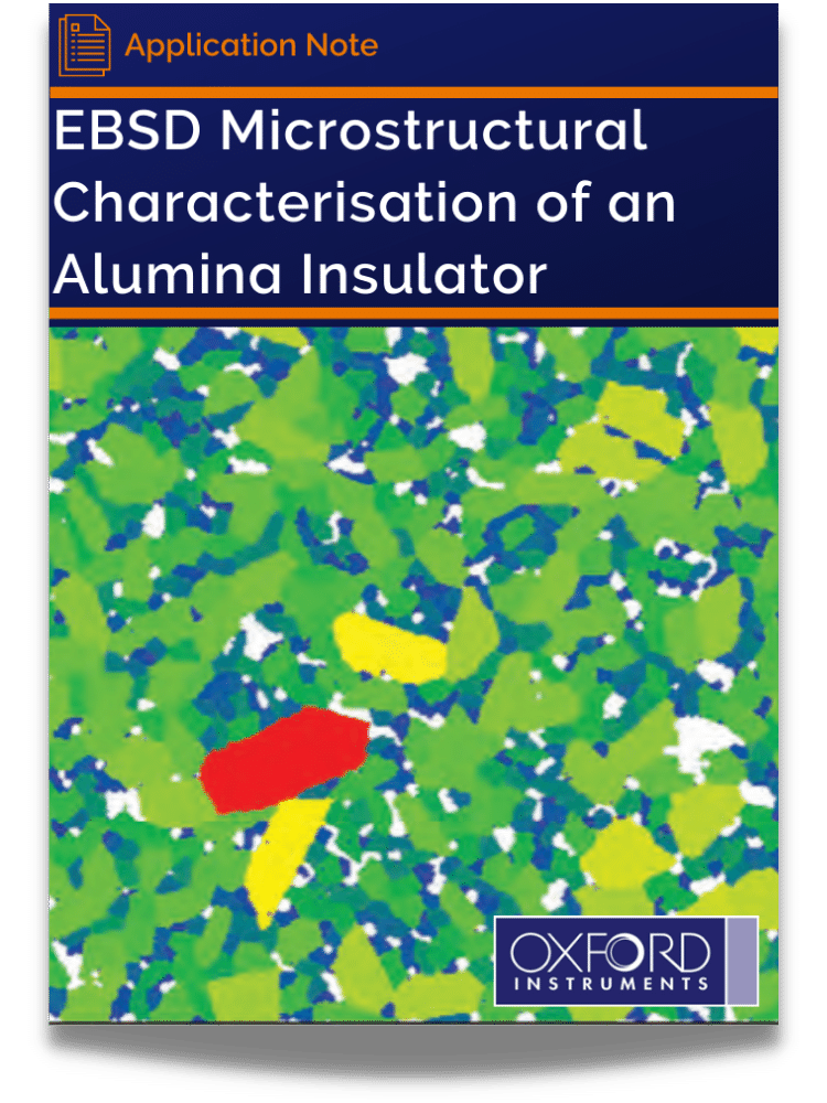EBSD Microstructural Characterisation of an Alumina Insulator