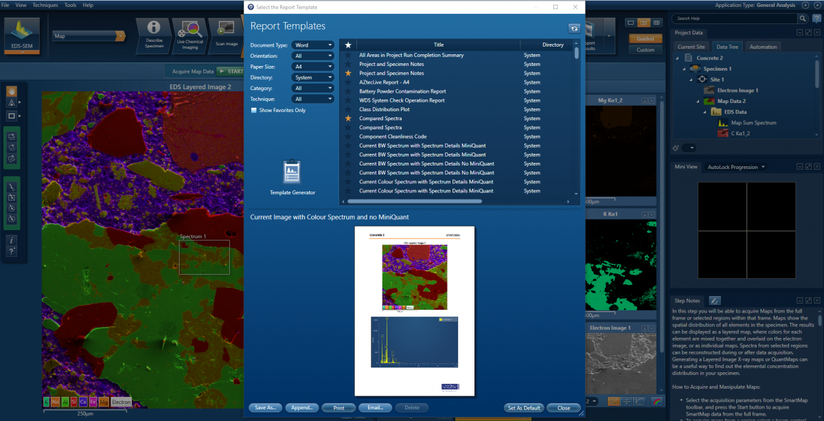 AZtecLive - Nanoanalysis - 牛津仪器