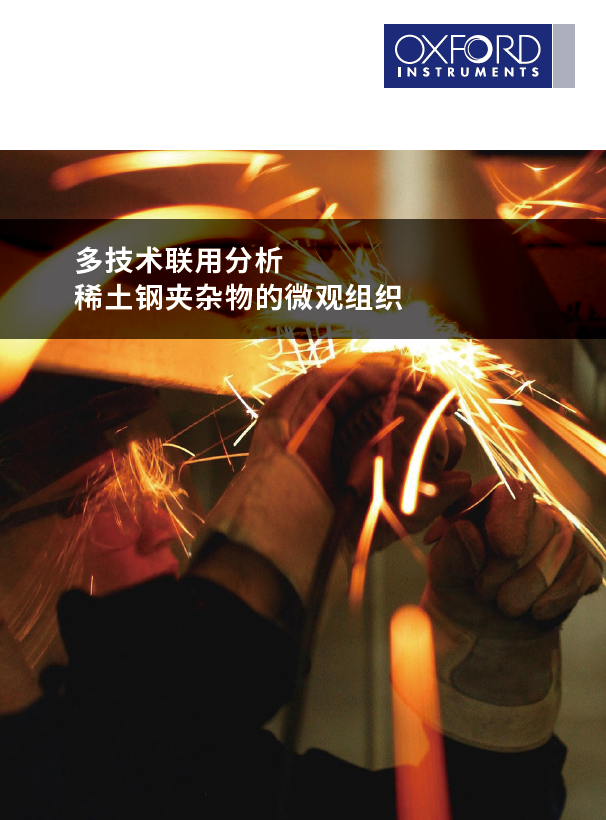 多技术联用分析稀土钢夹杂物的微观组织