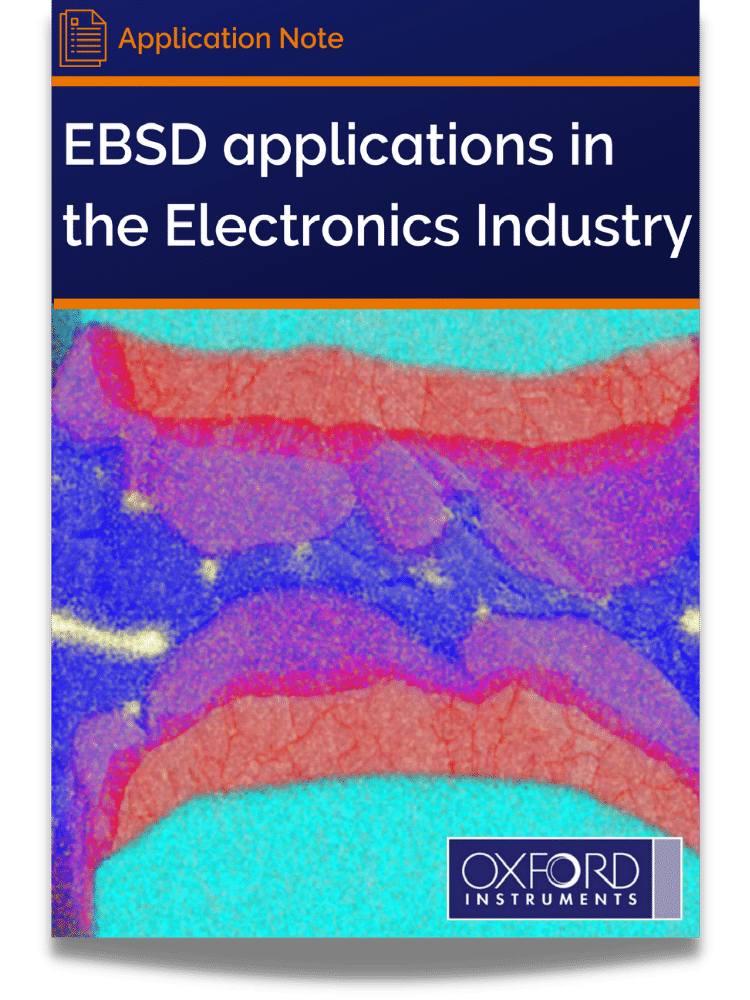 EBSD Applications in the Electronics Industry