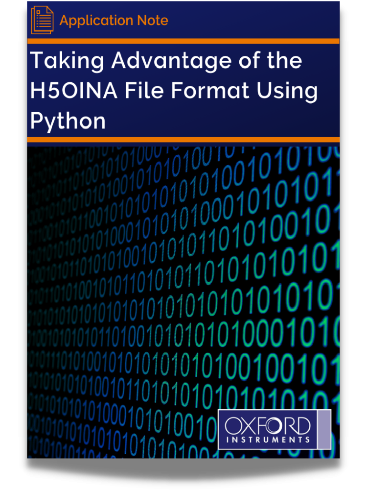 Taking Advantage of the H5OINA file format Using Python