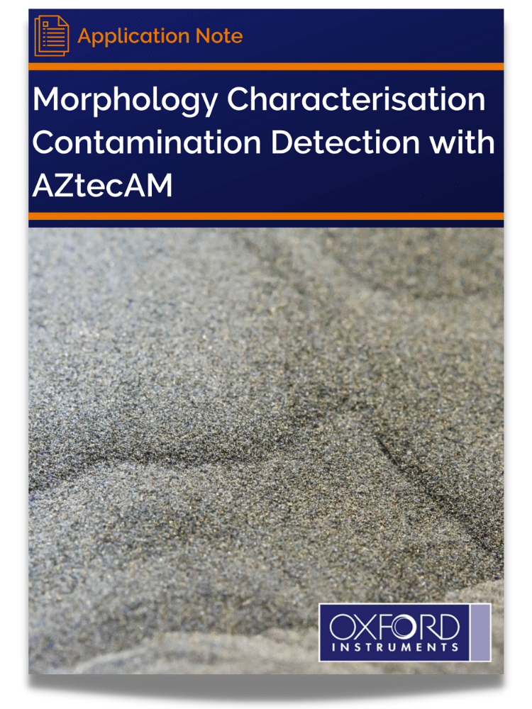 Morphology Characterisation and Contamination Detection in Additive Manufacturing Powders with AZtecAM