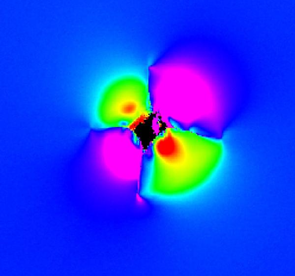 采用 MapSweeper 取向精修算法，实现应变的高精度计算与可视化