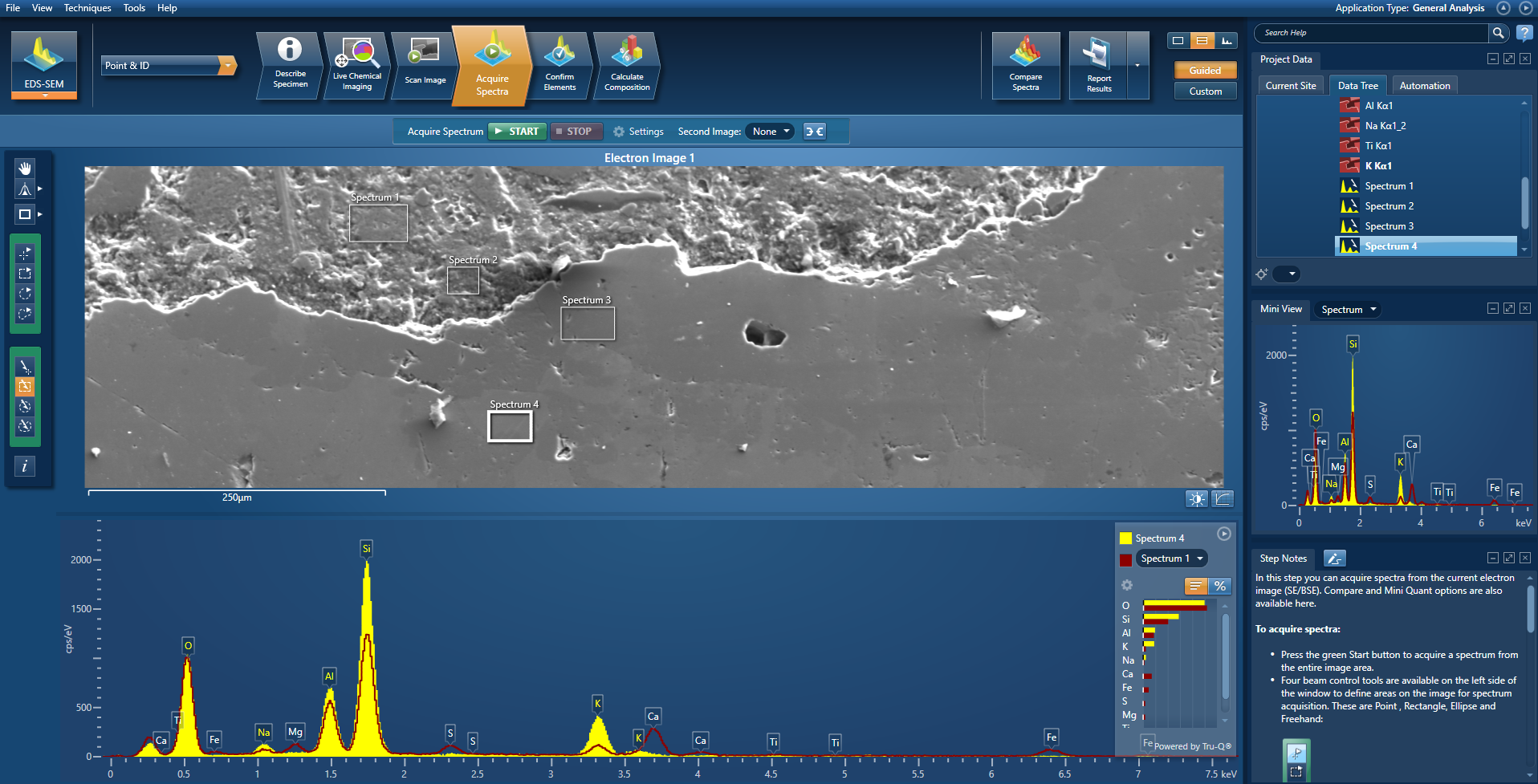 Aztec Layerprobe AZtecLive - Nanoanalysis - 牛津仪器
